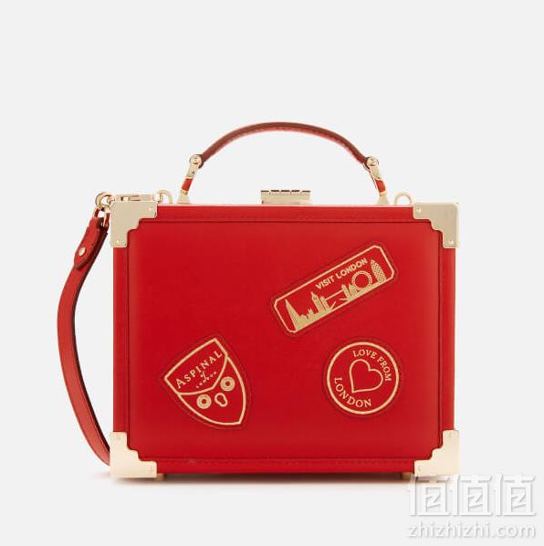 英皇室御用品牌， Aspinal of London 杨幂同款 复古盒子包单肩包免费直邮到手2709元（国内￥4900）