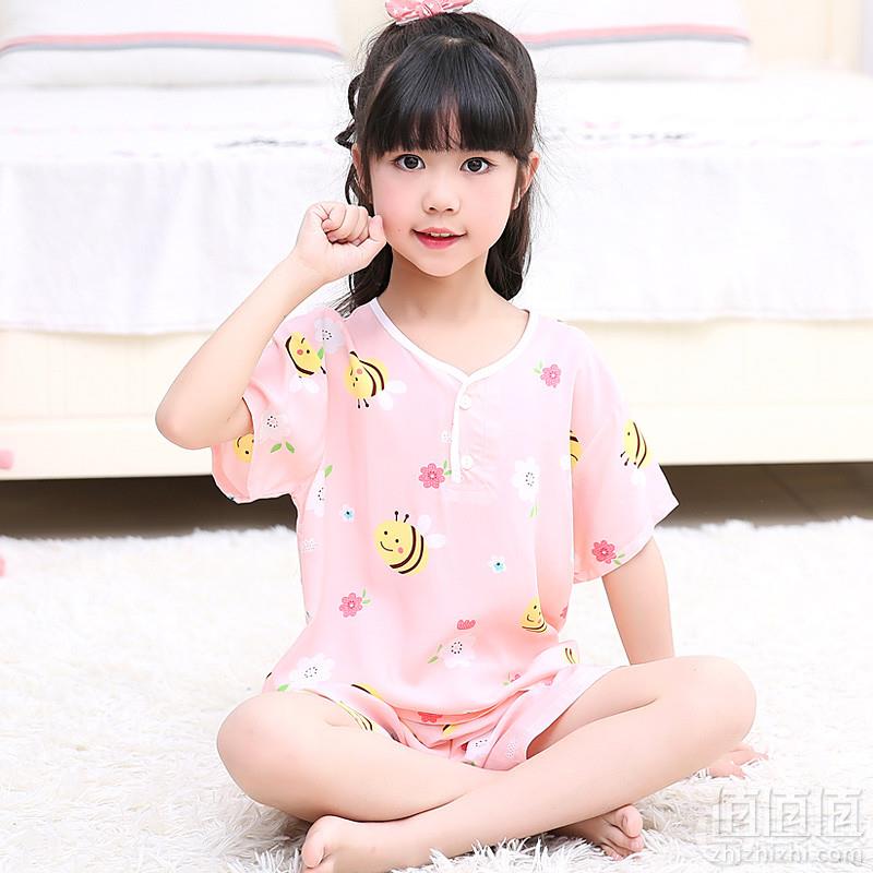 童呗哆 儿童绵绸睡衣套装 多款17.9元包邮（需领券）