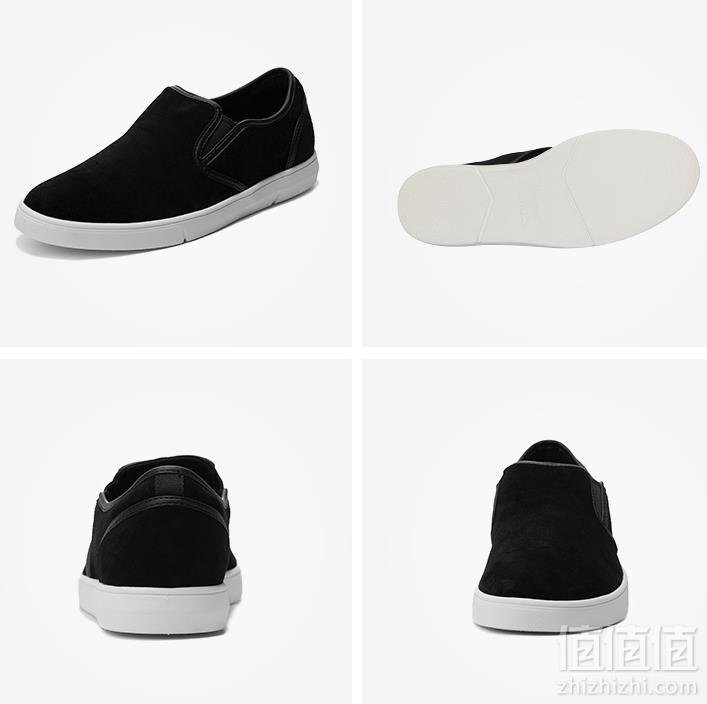 限7.5码，19春款 Clarks 其乐 Landry Step 男士真皮休闲一脚蹬 Prime会员免费直邮到手新低245元（国内839元）
