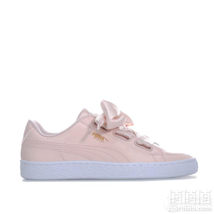 PUMA 彪马 Suede Heart Satin 女士蝴蝶结 休闲运动鞋 *3双到手203元/双（凑单包邮）