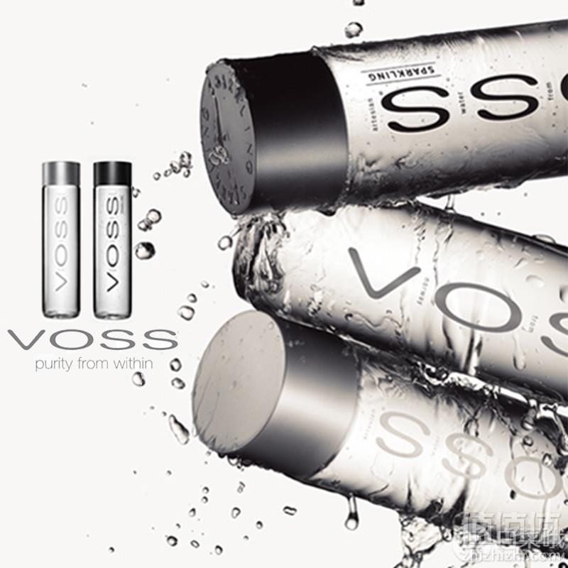 普京专供饮水，VOSS 芙丝 天然饮用矿泉水330ml*2瓶6.9元包邮（需领券）