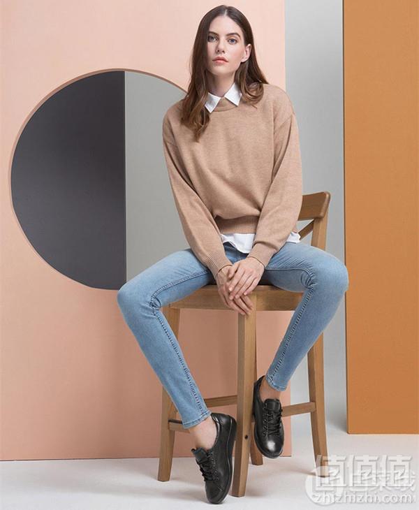 码全，ECCO 爱步 Soft 2.0 柔酷2号 女士真皮系带板鞋416元包邮（天猫旗舰店1399元）