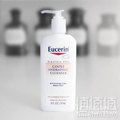 Eucerin 优色林 敏感肌肤专用保湿洁面乳237ml*3支装 Prime会员凑单免费直邮含税到手132.37元