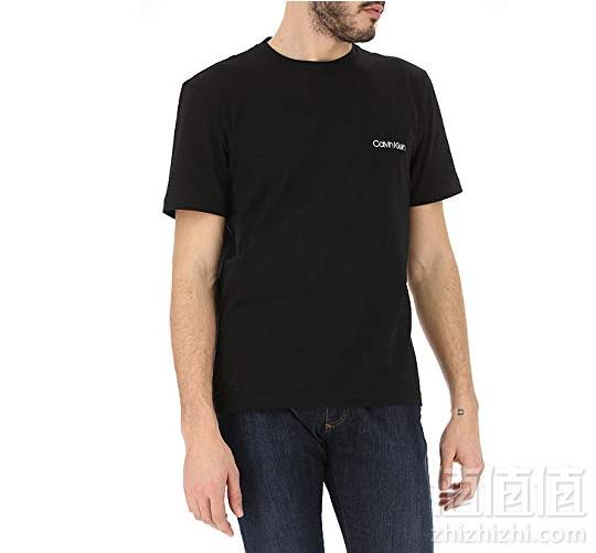 码全，Calvin Klein 卡尔文·克莱恩 男士纯棉短袖T恤 K10K103307001114元包邮