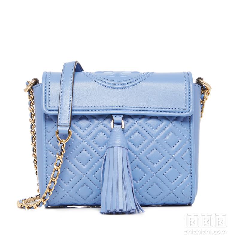 TORY BURCH 汤丽柏琦 Fleming box 女士流苏斜跨包到手约1395元