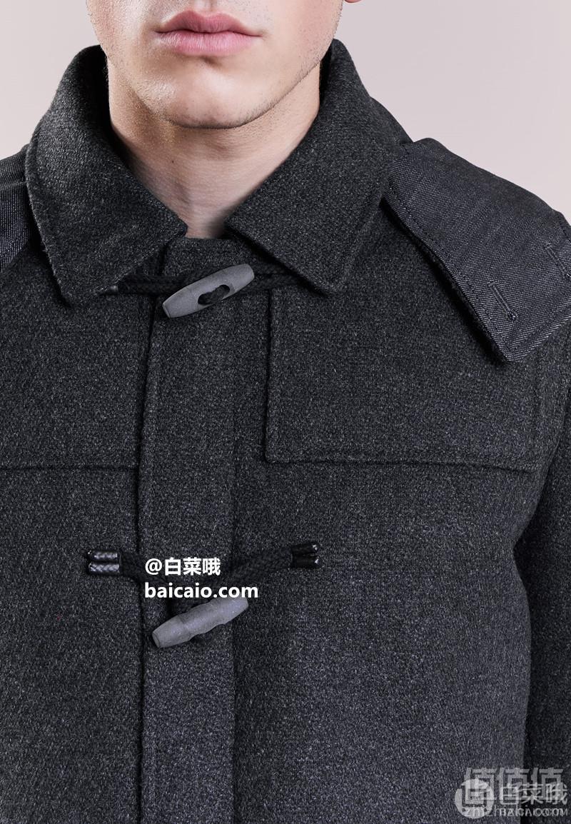 2.2折！限50码，Boss Orange 橙标 Buffle 男士羊毛混纺外套 Prime会员免费直邮含税到手新低725元