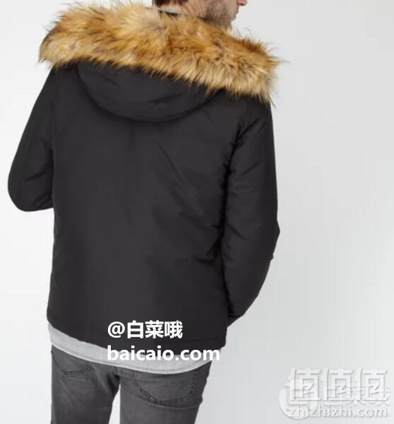 限M码，Boss Orange 橙标 Owylie 男士连帽羽绒夹克 Prime会员免费直邮含税到手新低770元