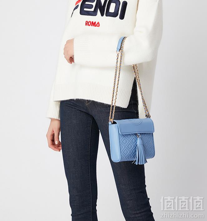 TORY BURCH 汤丽柏琦 Fleming box 女士流苏斜跨包到手约1395元