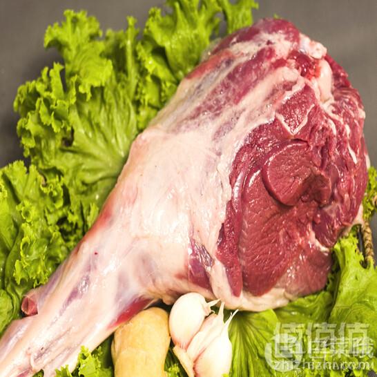 限地区，涝河桥 宁夏滩羊 带骨后腿 2kg99元包邮（双重优惠）