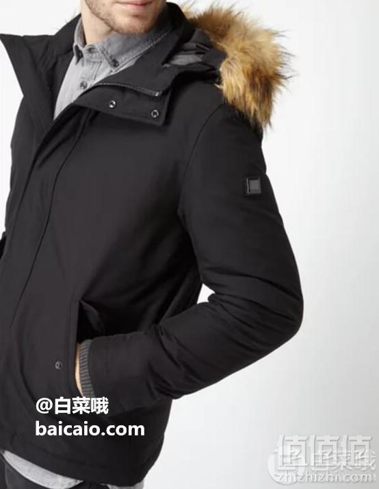 限M码，Boss Orange 橙标 Owylie 男士连帽羽绒夹克 Prime会员免费直邮含税到手新低770元