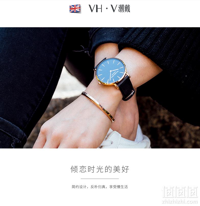 历史新低，VICTORIA HYDE LONDON 女士优雅  开口手镯 L号89元包邮包税