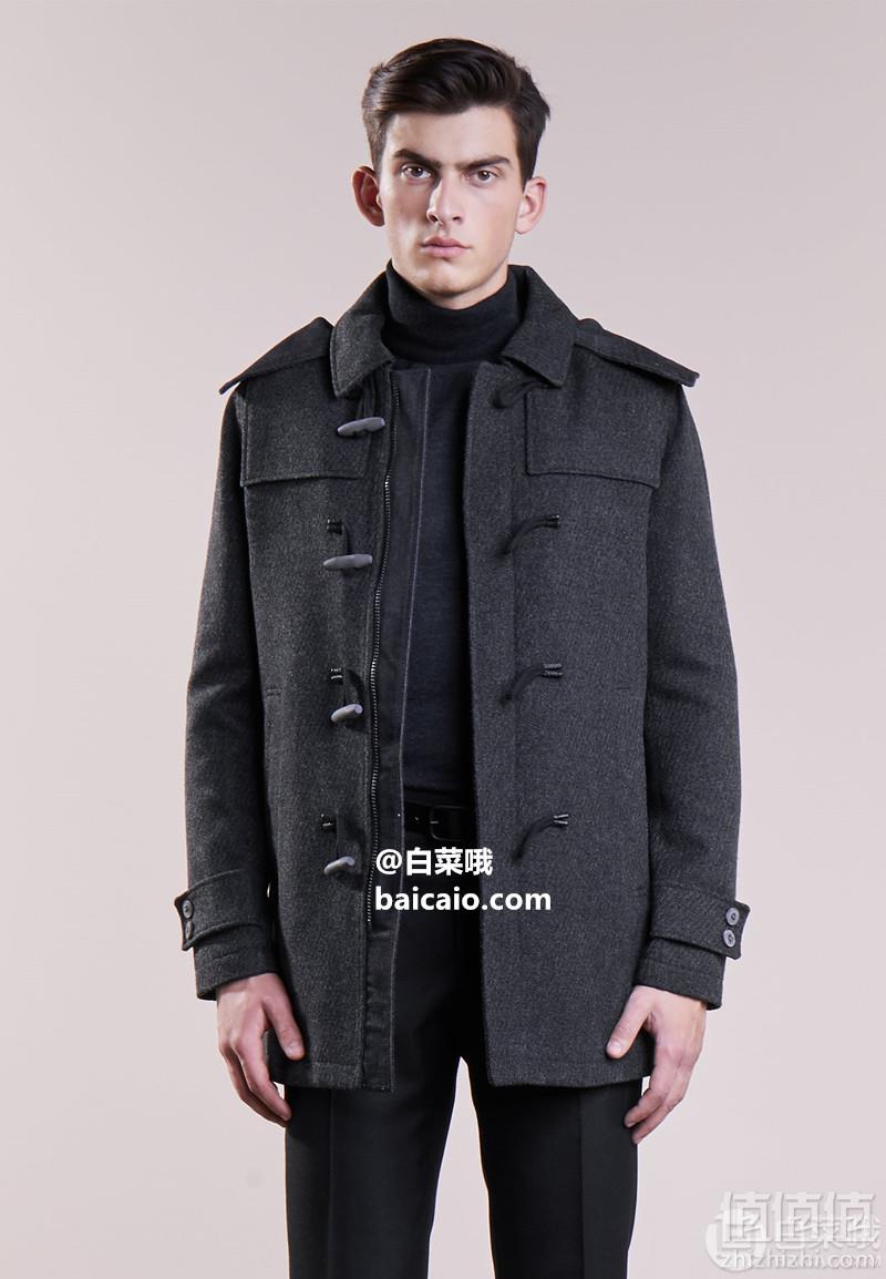 2.2折！限50码，Boss Orange 橙标 Buffle 男士羊毛混纺外套 Prime会员免费直邮含税到手新低725元