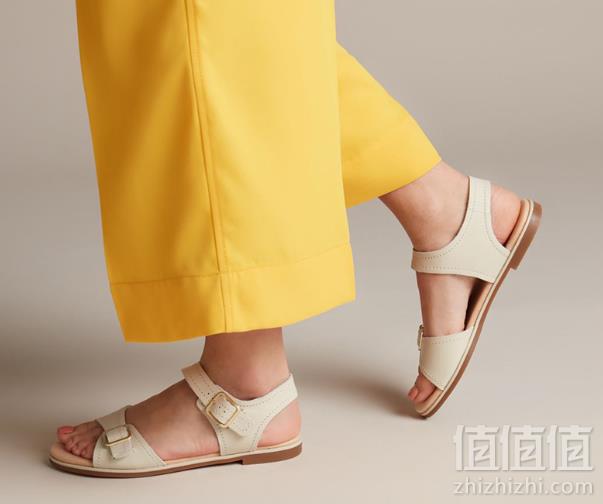 Clarks 其乐 Bay Primrose 女士凉鞋 Prime会员免费直邮含税到手350.05元