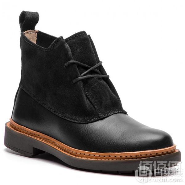 限38码，Clarks 其乐 Trace Fawn 女士拼皮系带短靴 Prime会员免费直邮含税到手404元