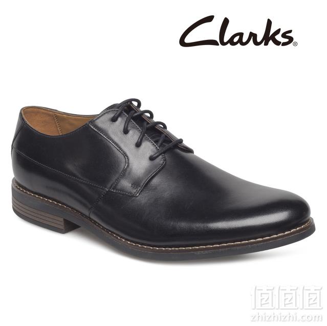 1537343399606217.png 限43码,Clarks 其乐 Becken Plain 男士真皮系带鞋 261231487史低172元包邮
