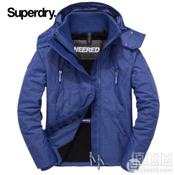限XL码，Superdry 极度干燥 Wind Attacker 男士防风夹克外套 Prime会员免费直邮含税到手219元