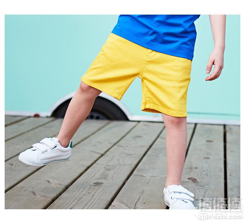 七匹狼 夏季休闲宽松男童中大童时尚五分裤 多色39元包邮（需领券）