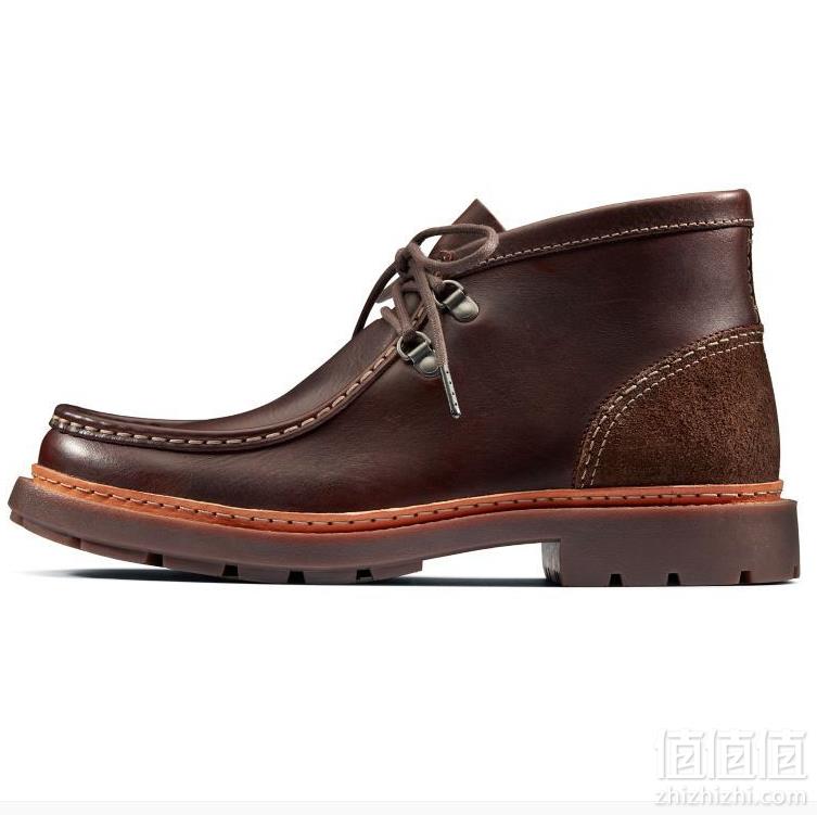 码全<span>白菜！</span>Clarks 其乐 Trace Ramble 男士两孔系带高帮休闲鞋 26135573350元包邮