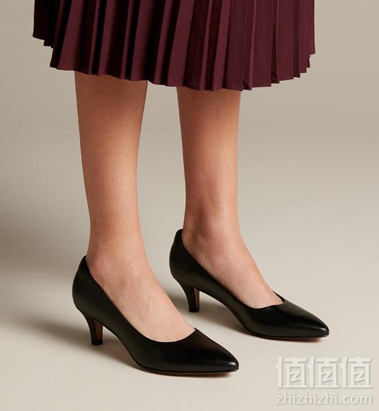 2色码全，Clarks 其乐 Linvale Jerica 女士休闲单鞋 261372新低224.98元包邮包税