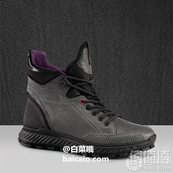 明星同款 UK5码，Ecco 爱步 Exostrike突破系列 女士Hydromax®防泼水短靴 Prime会员免费直邮含税到手641元（天猫旗舰店2399元）