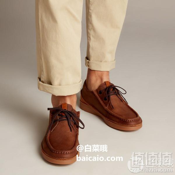 Clarks 其乐 Oakland Seam 男士牛皮系带休闲鞋新低289元包邮（需领券）