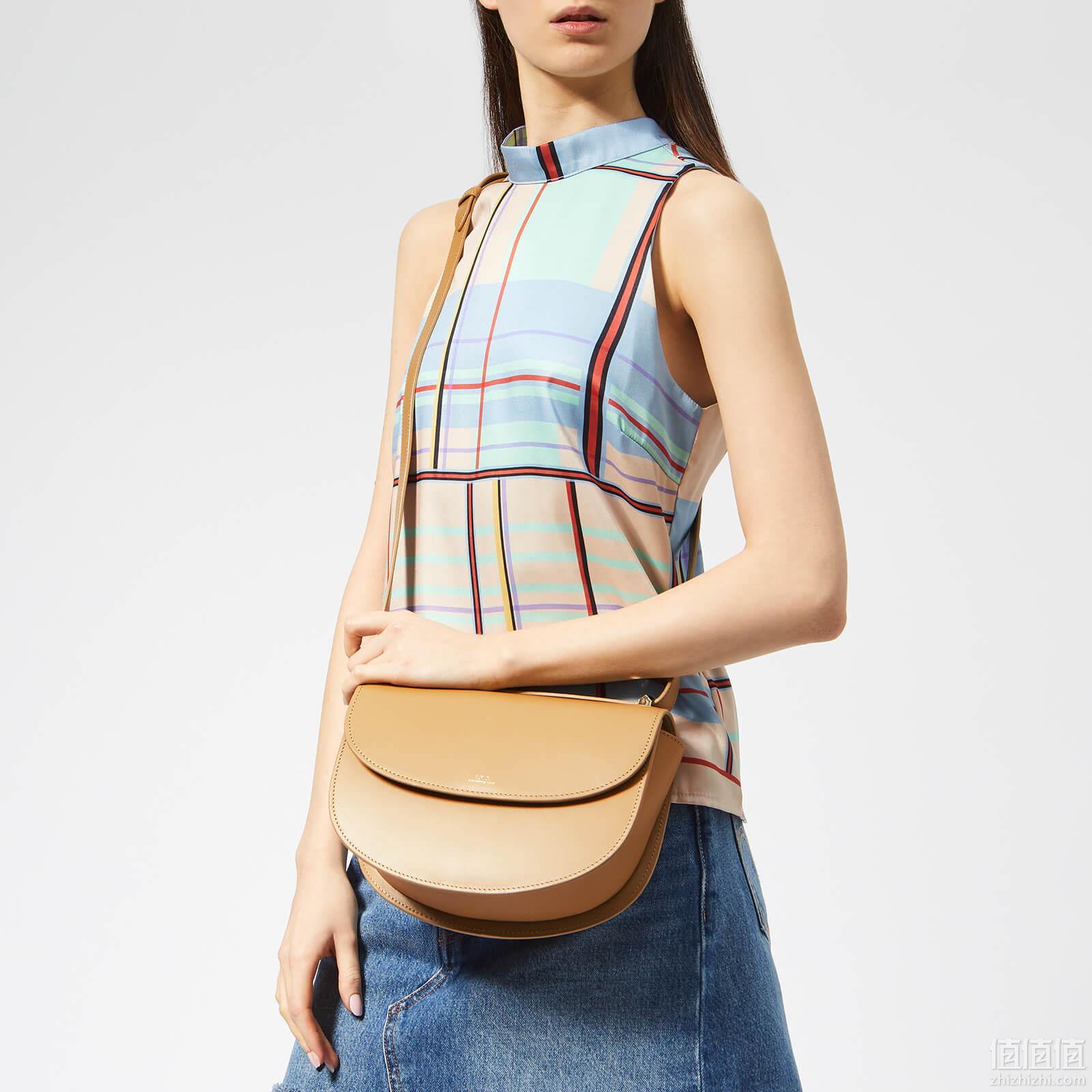 A.P.C. Women's Geneve Cross Body Bag - Kaki