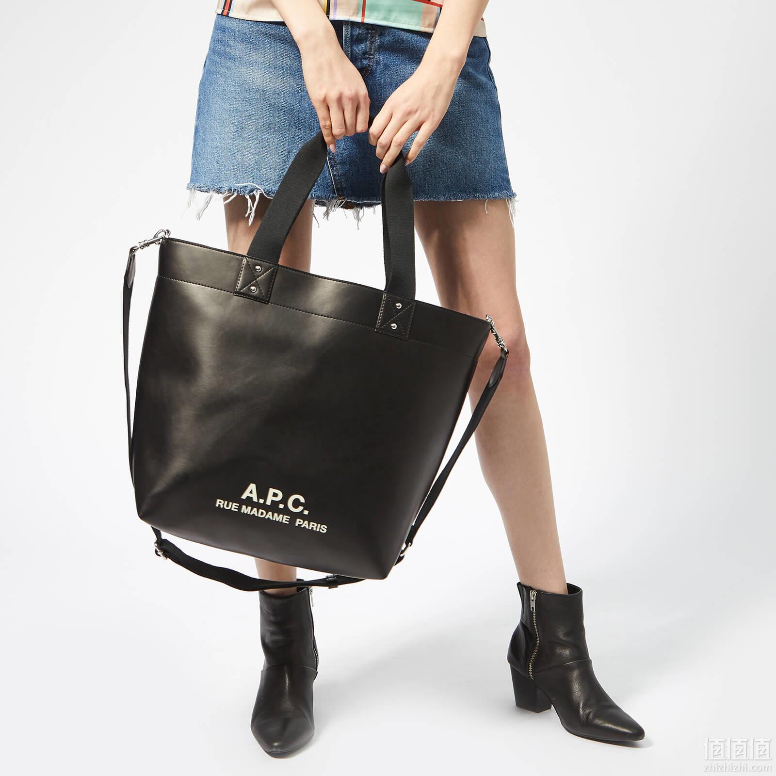 A.P.C. Women's Eddy Tote Bag - Black