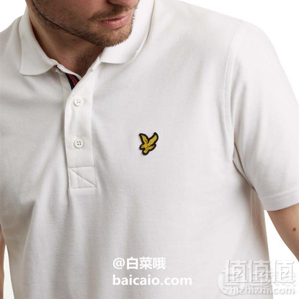 限S码，Lyle & Scott  苏格兰金鹰 Golf系列 Kelso Tech男士含棉防晒Polo衫 prime会员免费直邮到手新低125元