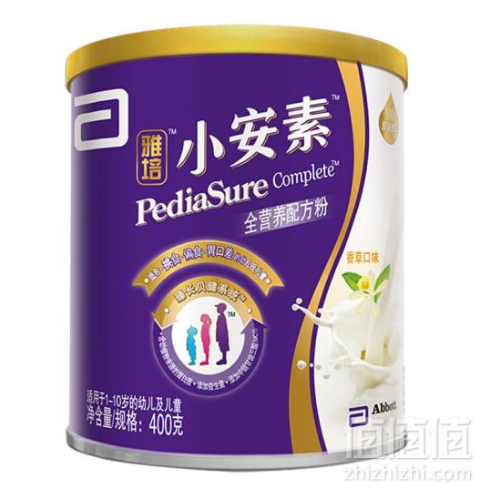 Abbott 雅培 小安素 全营养配方奶粉 香草味 400g +凑单品45.5元