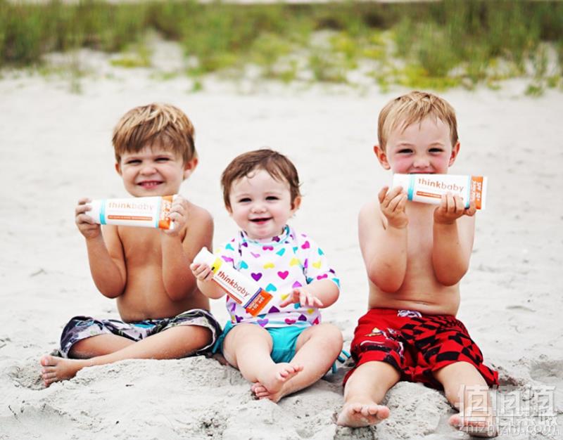 Thinkbaby 辛克宝贝 SPF50+ 儿童防晒霜 89ml*2支新低128元包邮包税（需领券）