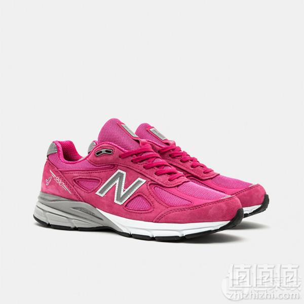 限US6码，New Balance 新百伦 美产 990V4 女款第四代总统慢跑鞋 Prime会员免费直邮含税到手546元