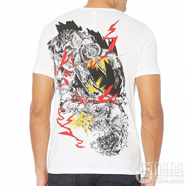 限XL码，Diesel 迪赛 Bmowt-Parsen 男士纯棉短袖圆领T恤 Prime会员凑单免费直邮含税到手121元