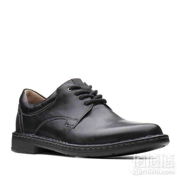 限US7码，Clarks 其乐 Gadson Plain 男士舒适真皮牛津鞋 Prime会员免费直邮含税到手245元