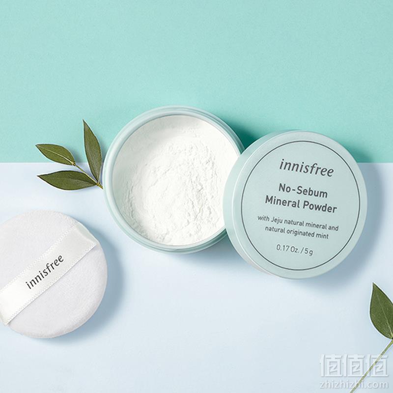 innisfree 悦诗风吟 控油矿物质散粉（白色透明版） 5g*7件折合单件19.7元含税包邮