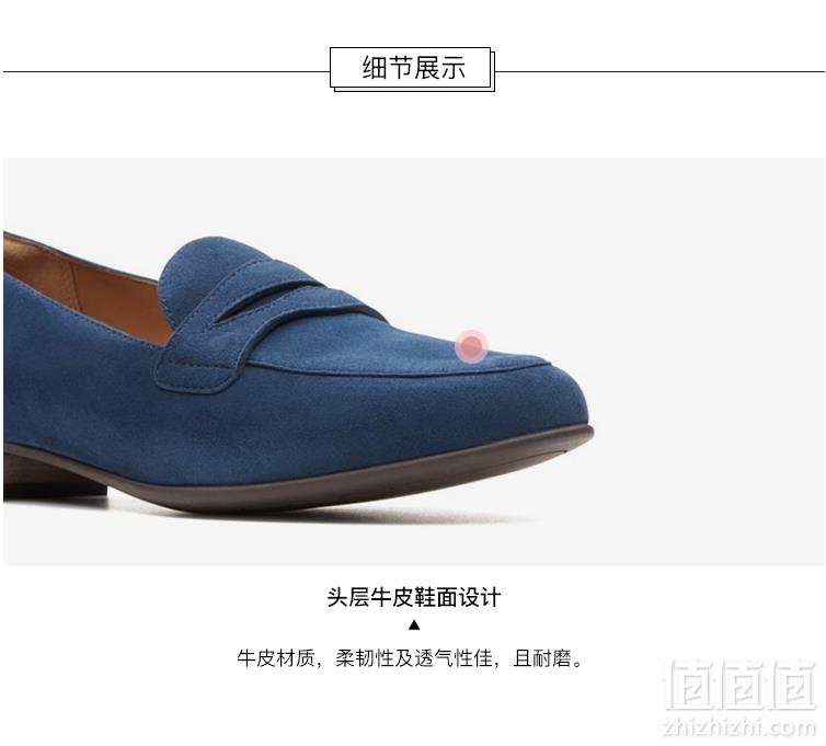 限37码，Clarks 其乐 Un Blush Go 女士平底休闲单鞋 Prime会员免费直邮含税到手289.78元