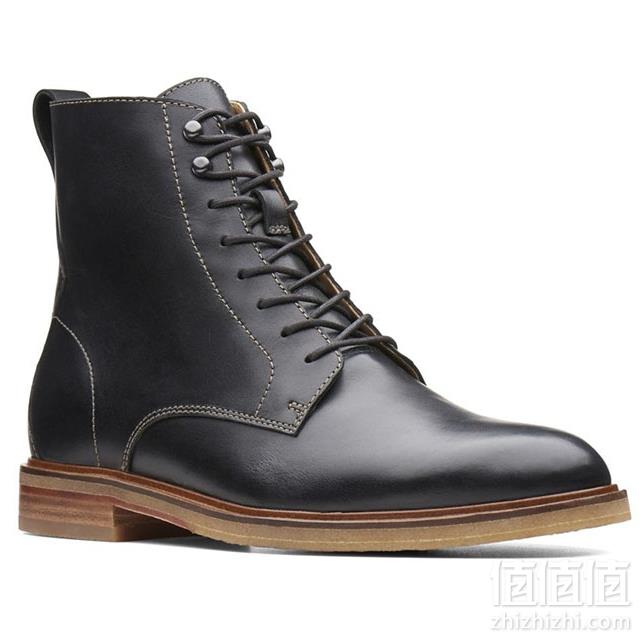 限43码，Clarks  其乐 Clarkdale Rich 男士牛皮系带短靴 Prime会员免费直邮含税到手357元