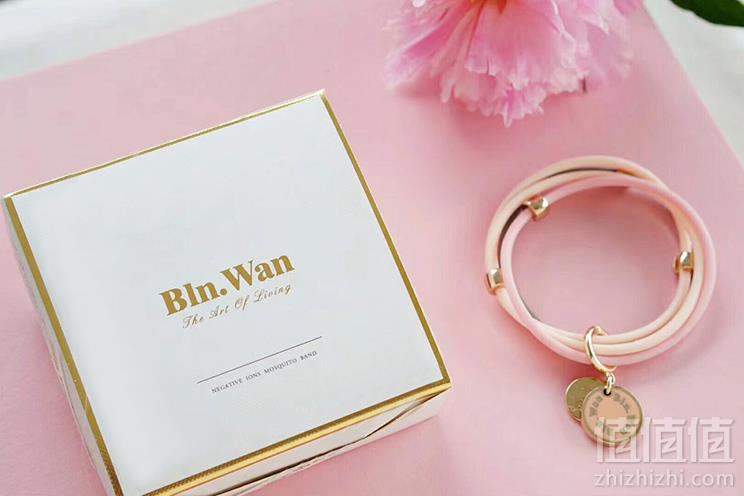 Bin.Wan 陈乔恩同款负离子天然香氛驱蚊手环*2件 ￥19.9包邮 2色新低9.9元/件（双重优惠 拍2件）