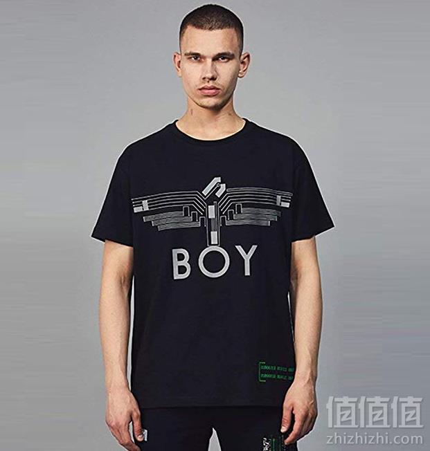 英伦潮牌，BOY LONDON 中性款纯棉T恤 BM3TB001179元包邮