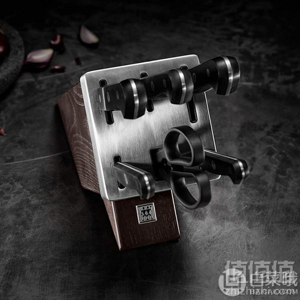 德国产，Zwilling 双立人 Gourmet系列 自研磨厨房刀具7件套36133-000-0 Prime会员免费直邮含税到手1035元
