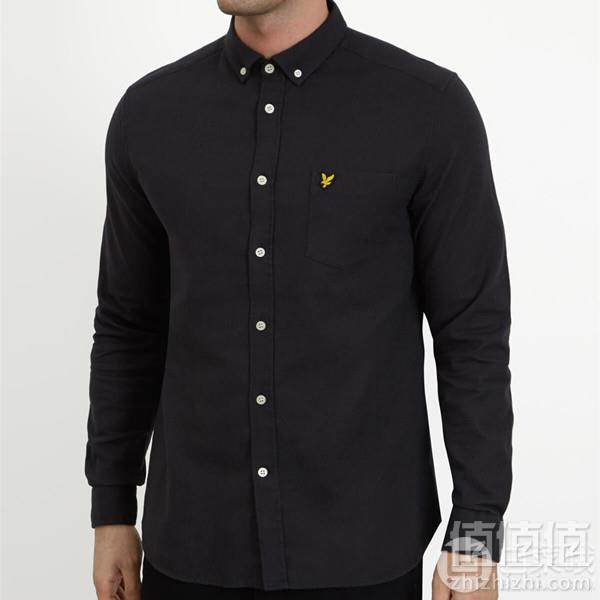 限XL码，Lyle & Scott 苏格兰金鹰 LW1005V 男士纯棉水洗牛津衬衫 Prime会员凑单免费直邮含税到手180元