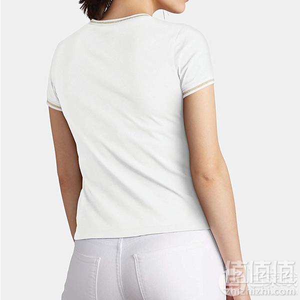 两色码全<span>白菜！</span>Champion 冠军牌 皇冠金标 女士短袖T恤WL249G-549986新低60元