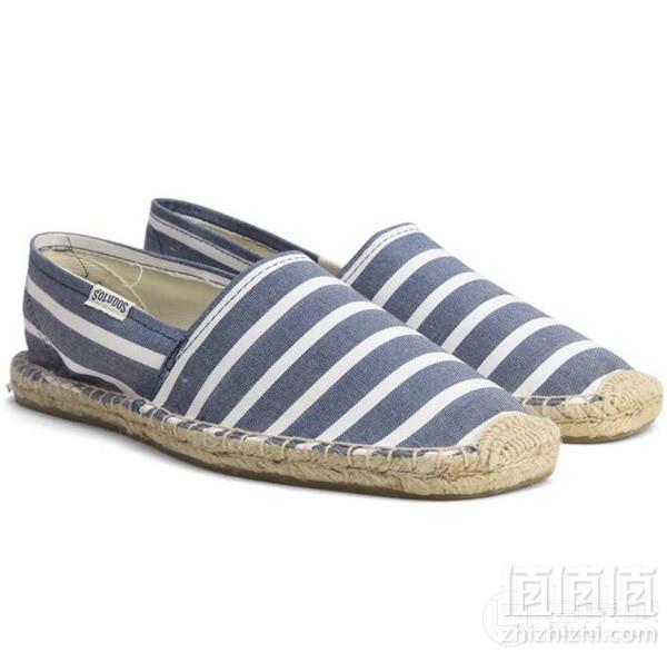 Soludos 男士 Classic Stripe 经典条纹渔夫鞋 MOR1101新低69元
