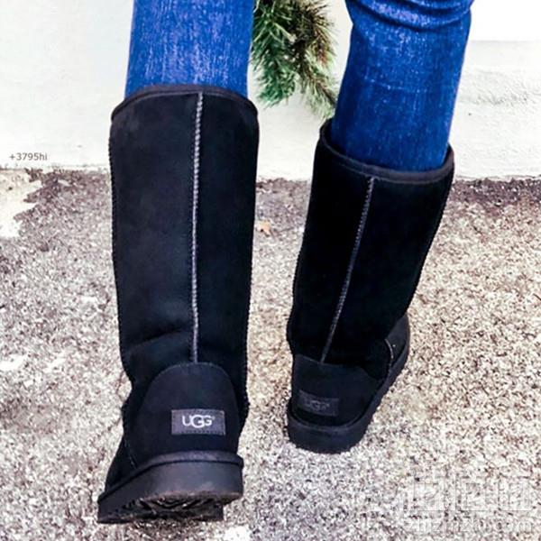 38/39码两色，UGG Classic Tall II 女士经典款二代羊皮毛一体雪地靴564元/616元包邮包税