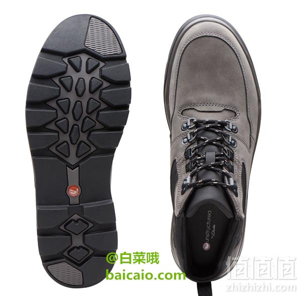 限44.5码，Clarks 其乐 Un高端系列 Atlas Up 男士真皮GTX防水短靴 Prime会员免费直邮含税到手新低314元