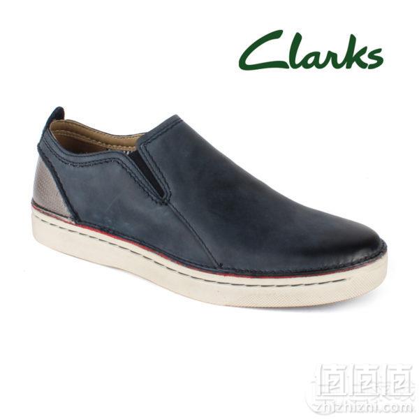 限8码，19新款 Clarks 其乐 Kitna Easy 男士真皮一脚蹬休闲鞋 Prime会员免费直邮含税到手288元