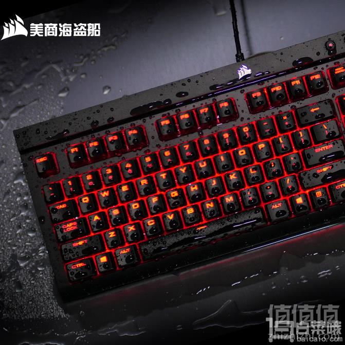 Corsair 海盗船 K68 机械键盘 红光红轴新低429元包邮