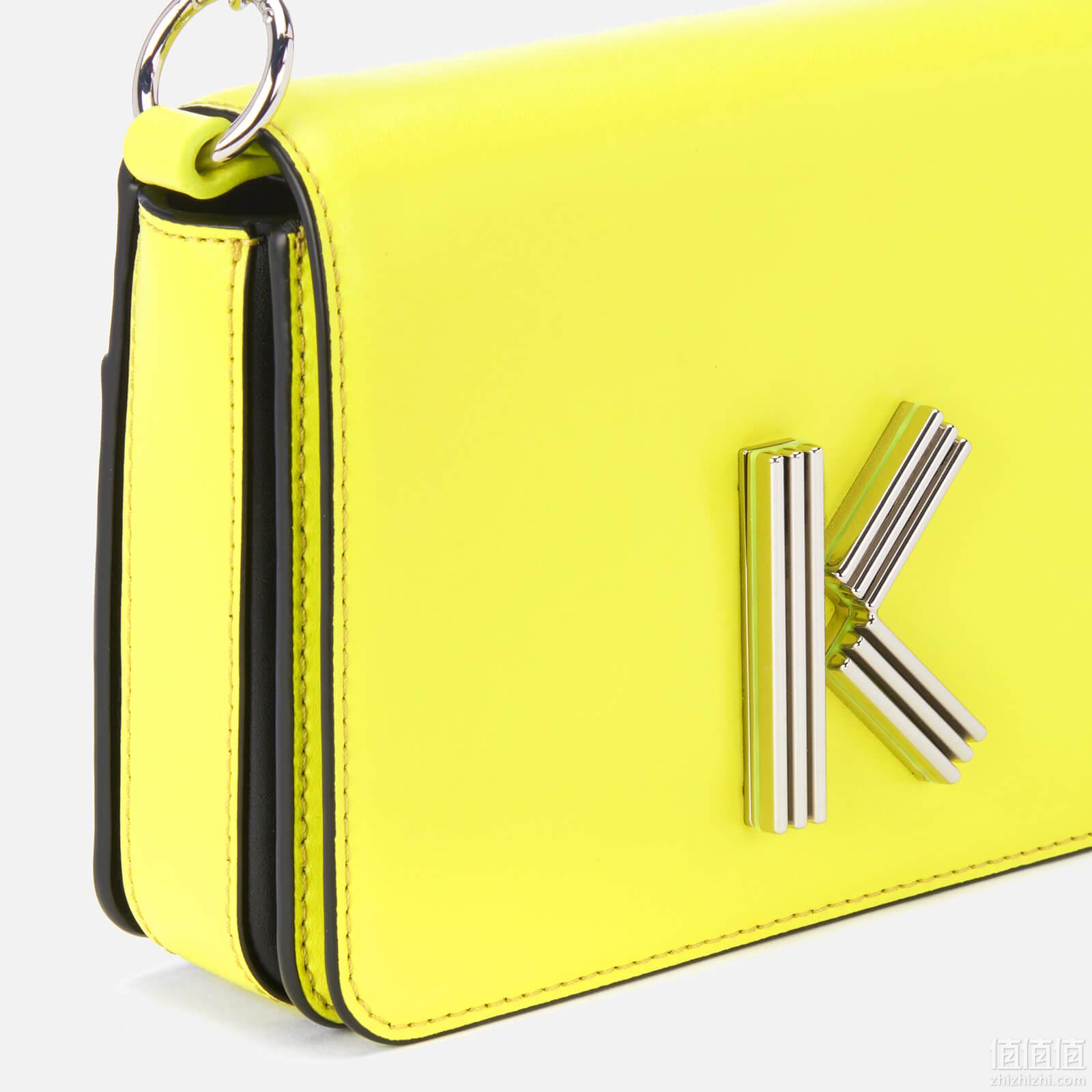 KENZO Women's Chainy Cross Body Bag - Lemon