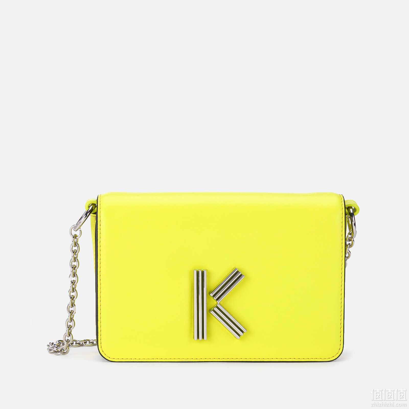 KENZO Women's Chainy Cross Body Bag - Lemon