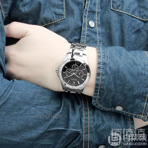 Bulova 宝路华 96C107 男士三眼计时腕表 Prime会员免费直邮含税到手811元