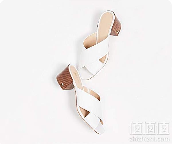 两色码全，Michael Kors 迈克高仕 女士时装粗跟凉鞋 ABBOTT SANDAL 40S9ABFA1L259元包邮包税